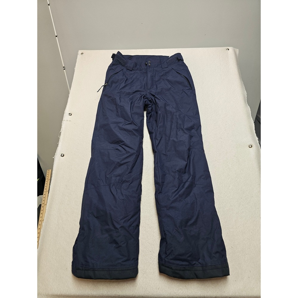 Columbia Omni-Tech Snow Pants Navy Blue Mens Small Regular Waterproof Ski S